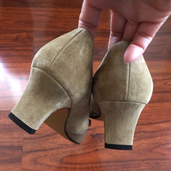 Salvatore Ferragamo Square Pumps Heels - Picture 8 of 16